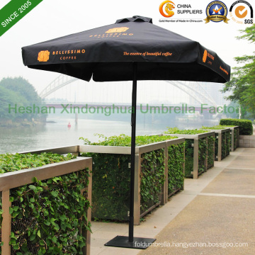 2mx2m Black Aluminium Patio Garden Umbrella for Australia Market (PU-2020A)